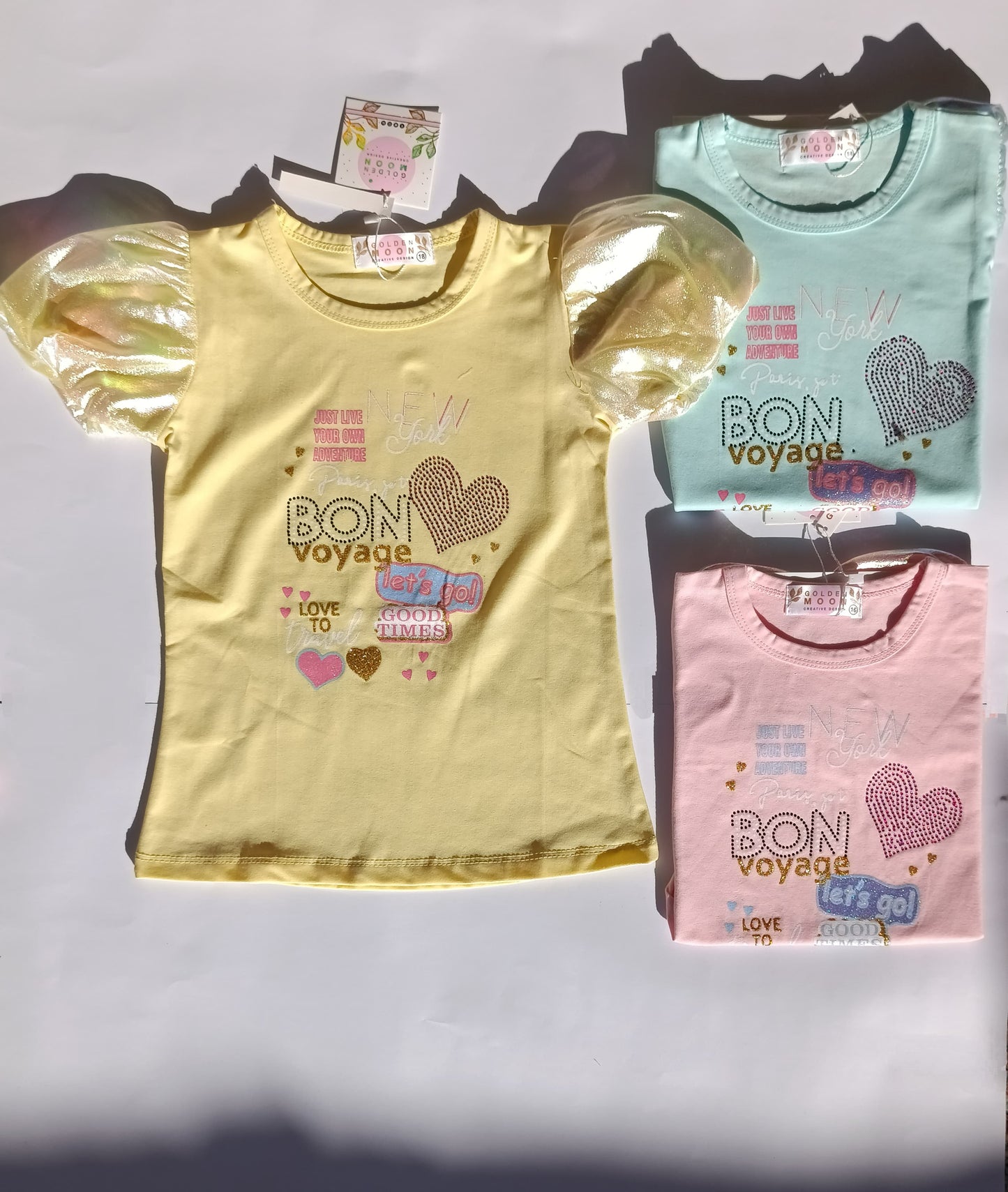 Moon Light Puff sleaves Cotton shirt