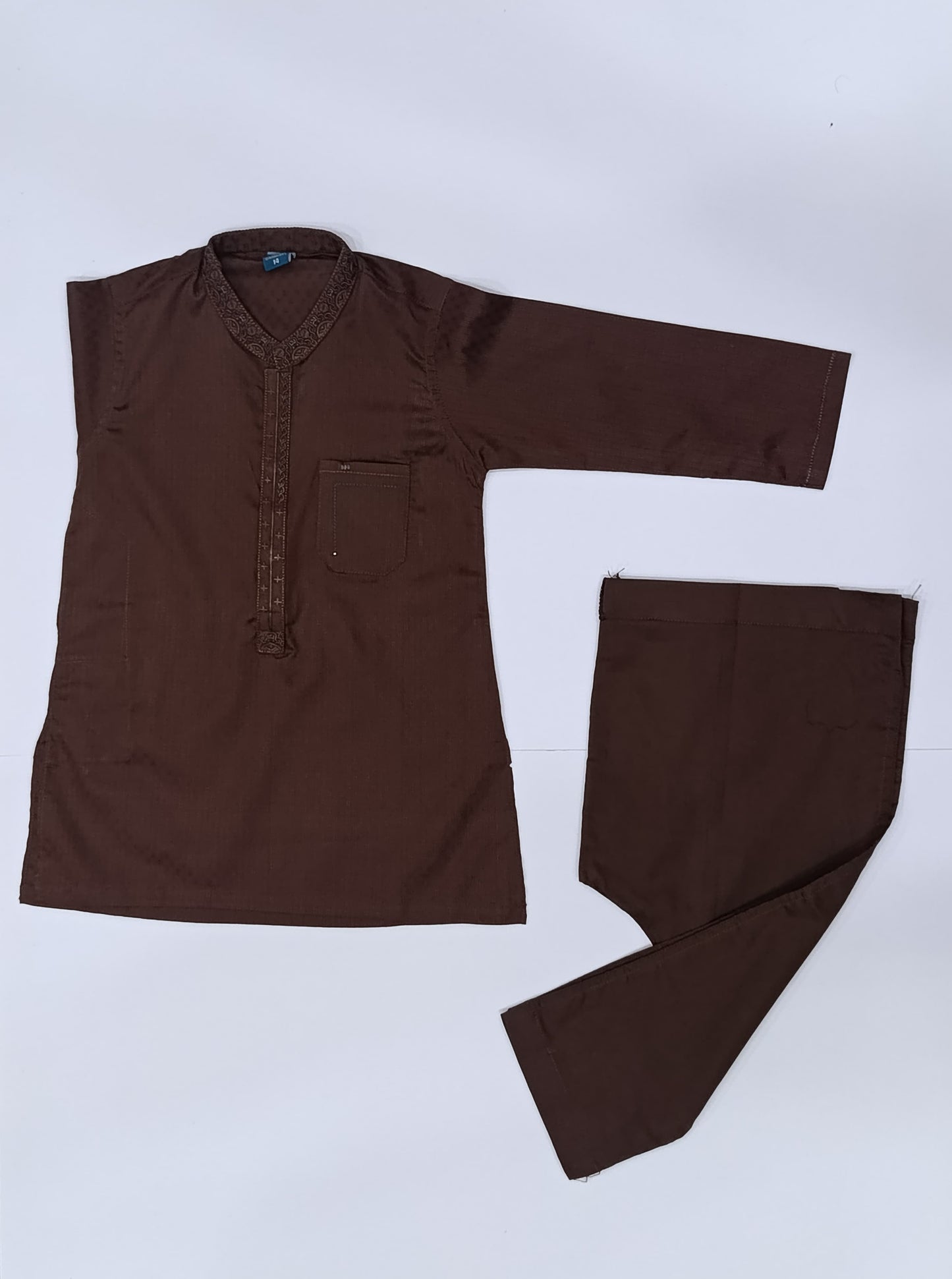 AL- Karam COTTON Embroidery Kurta Shalwar KIDs