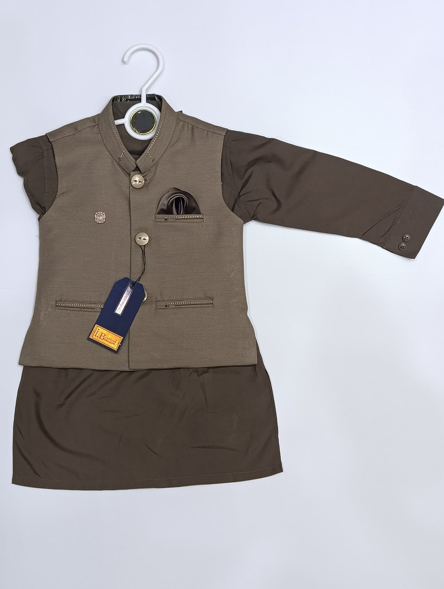 Cotton Shalwar Kameez + Waistcoat