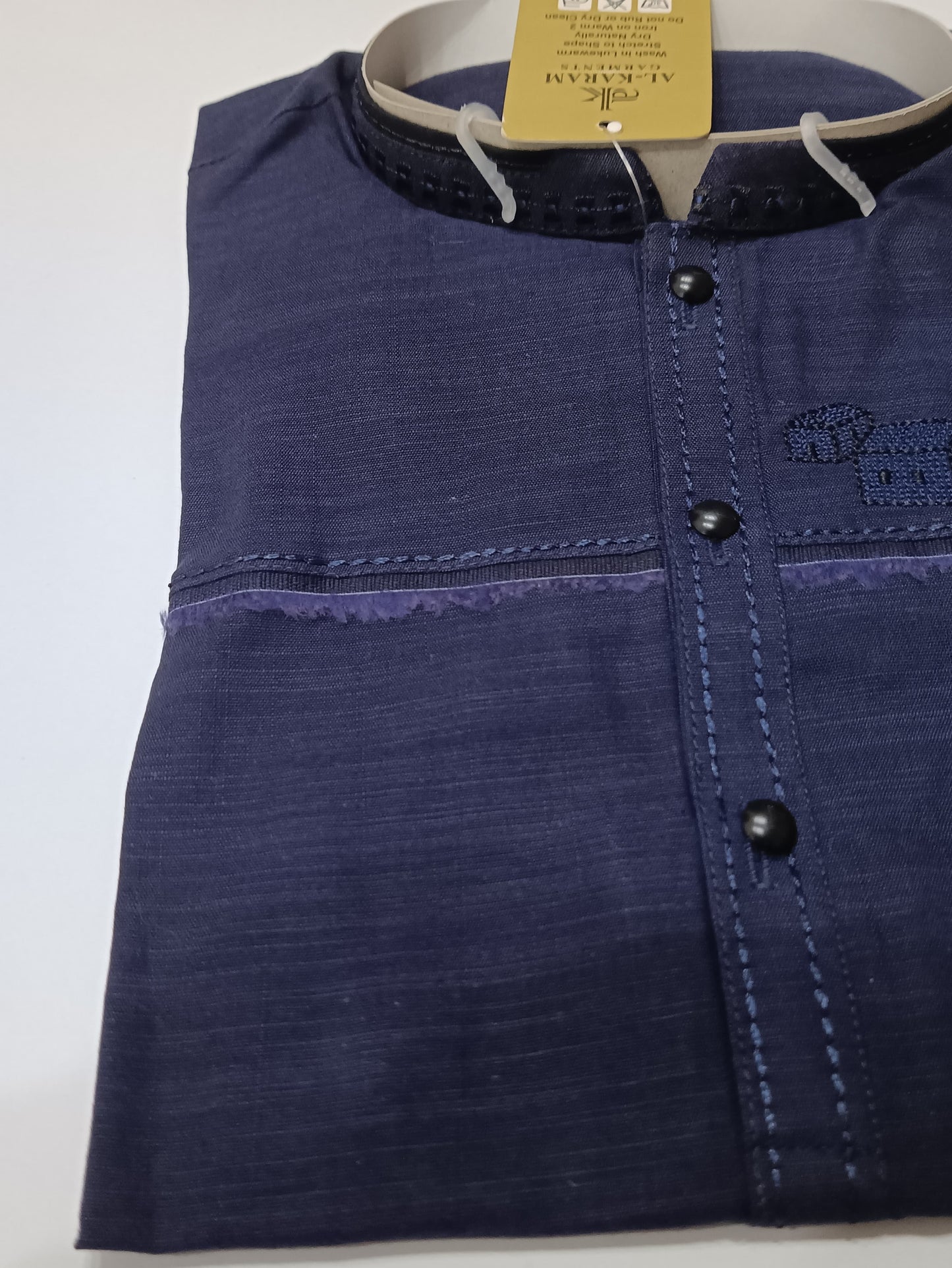 AL-KARAM Cotton Embroidery Kurta Shalwar kids