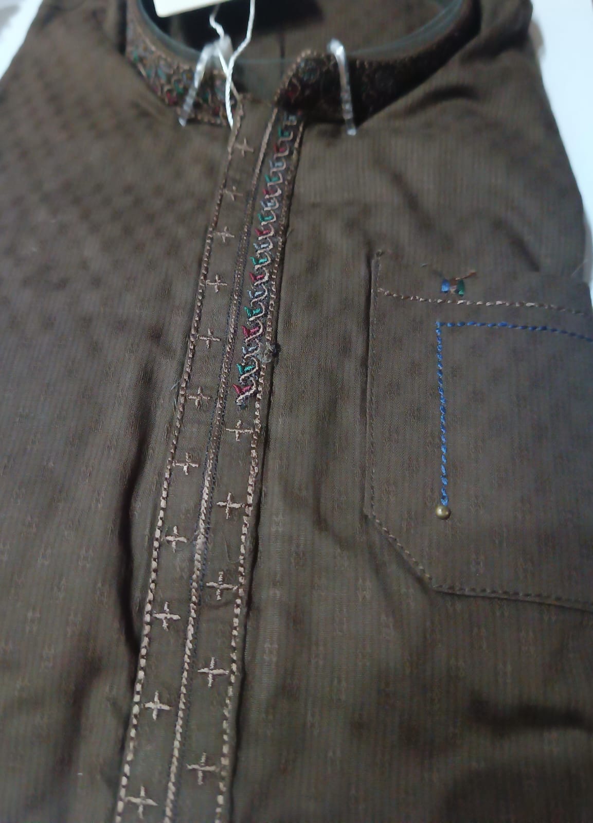 AL- Karam COTTON Embroidery Kurta Shalwar KIDs